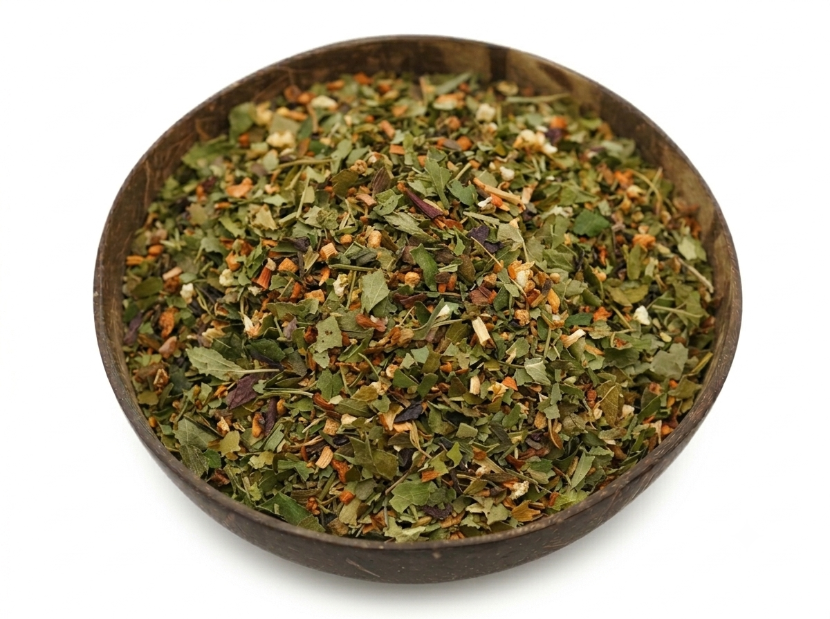 K005A Weißdornblätter mit Blüten geschnitten 10,85kg